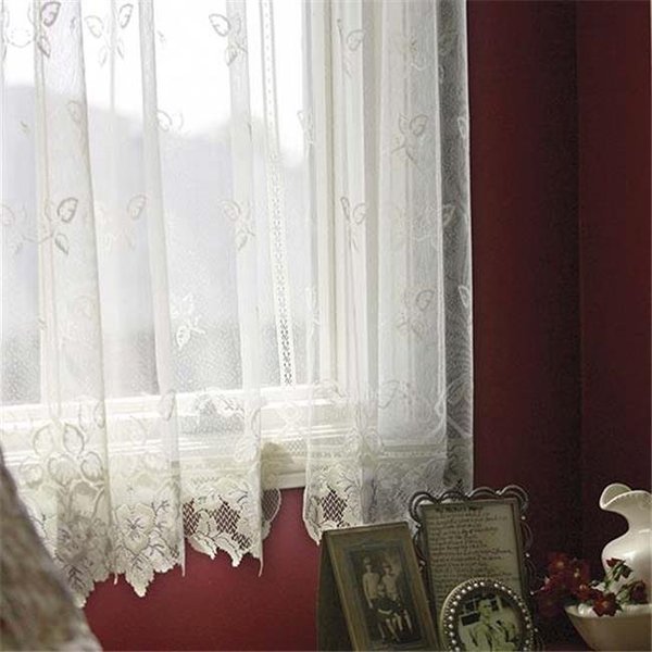 Heritage Lace Heritage Lace 9700W-6045P 60 x 45 in. Heirloom Sheer Panel 9700W-6045P